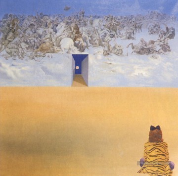 Salvador Dali œuvres - Bataille dans les nuages Salvador Dali